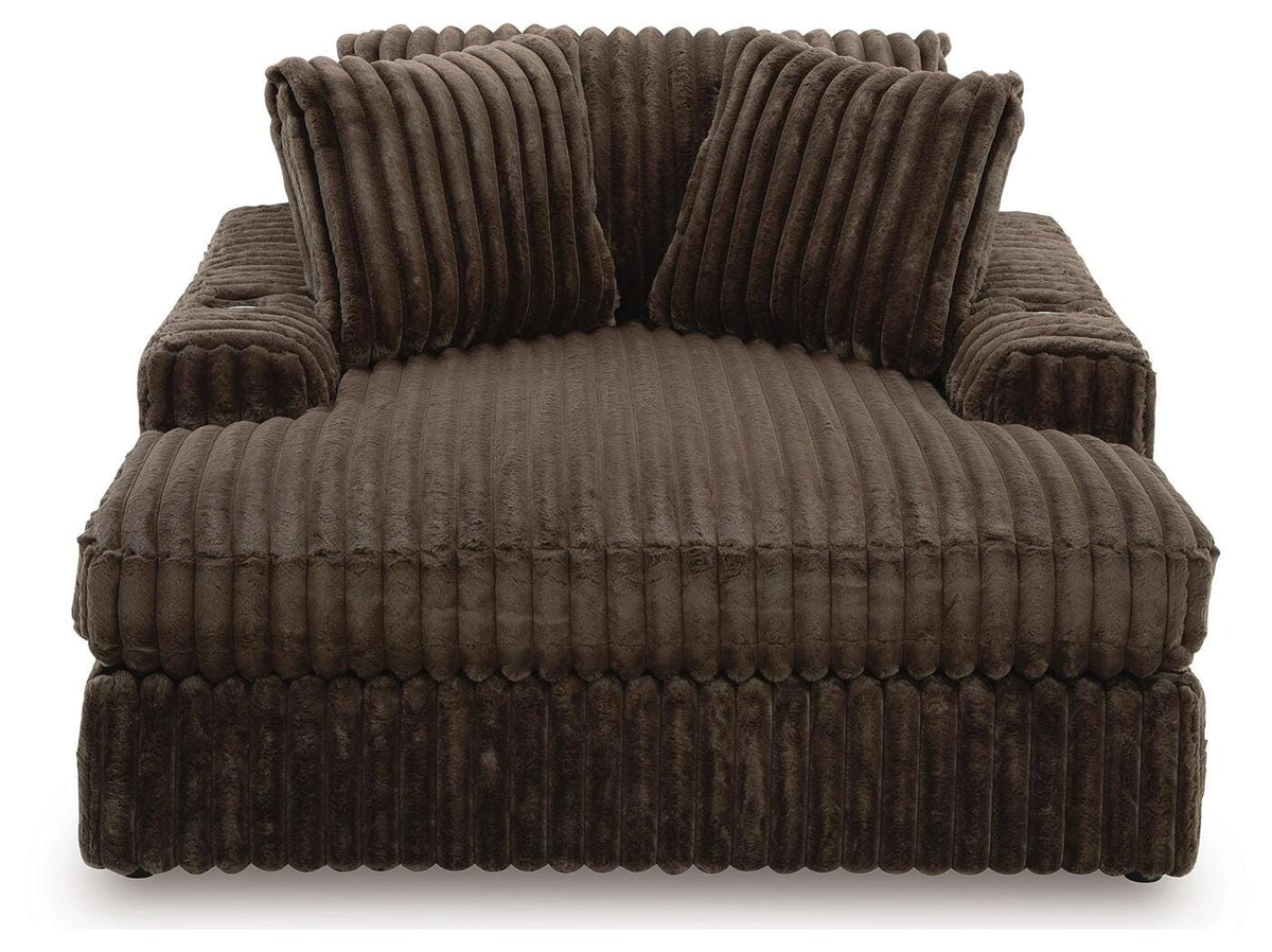 Midnight-Madness Oversized Chaise