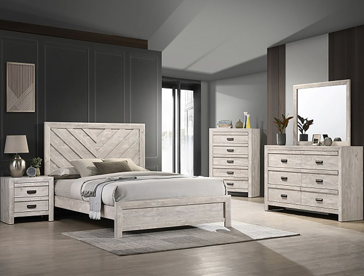 Valor 6 Drawer Dresser in Gray - Jack’s Furniture and More (Laredo, TX)