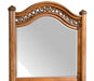 Elements International Barkley Square Mirror in Oak image