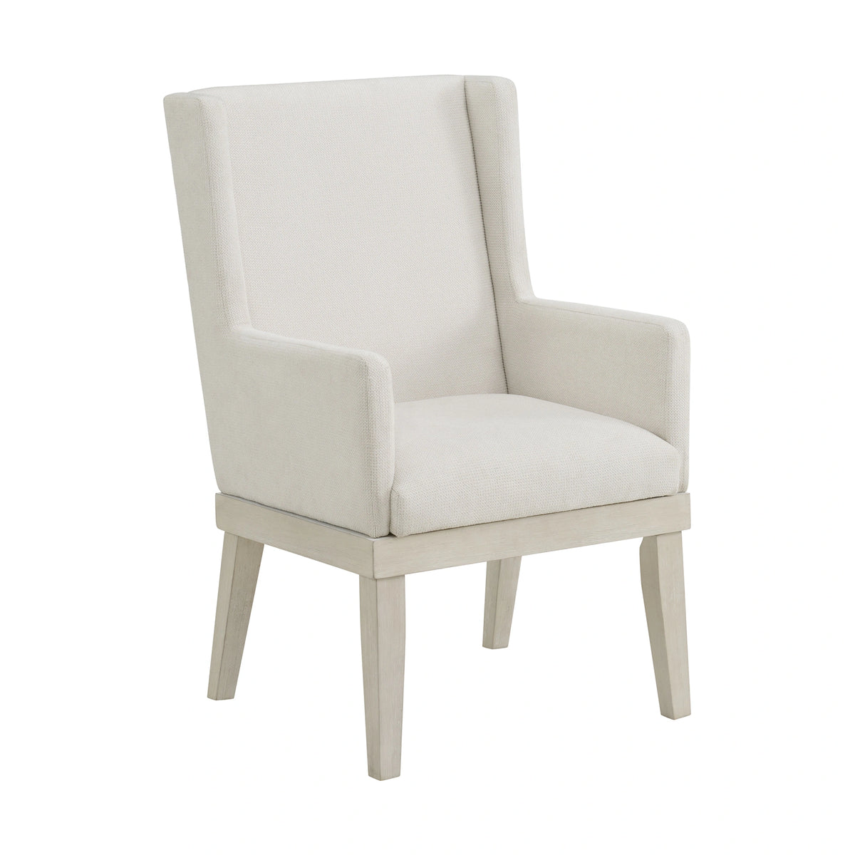 Avalanche Standard Height Dining Set in Antique White-Table and Four Chairs