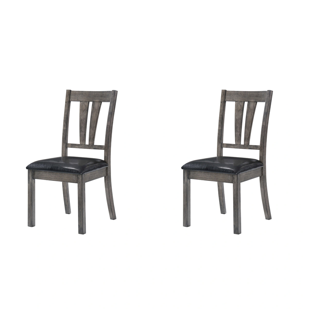 Nathan Fan Back Chair W/Pu Seat (2 Per Pack)