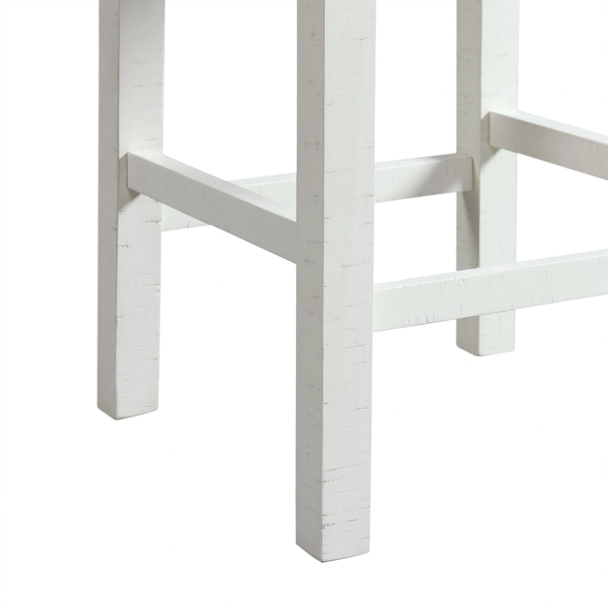 Stone Occasional Bar Table Single Pack in White (Table + Three Stools)