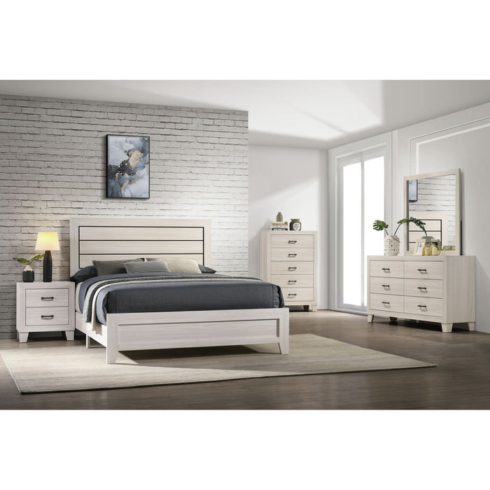 Makayla King Panel Bed in Natural - Jack’s Furniture and More (Laredo, TX)