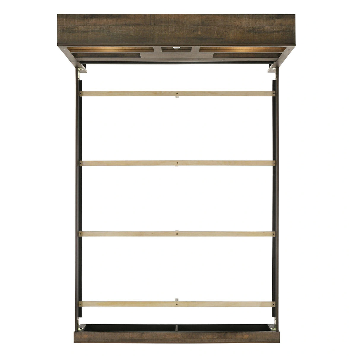 Bailey King Bookcase Panel Bed with Bluetooth