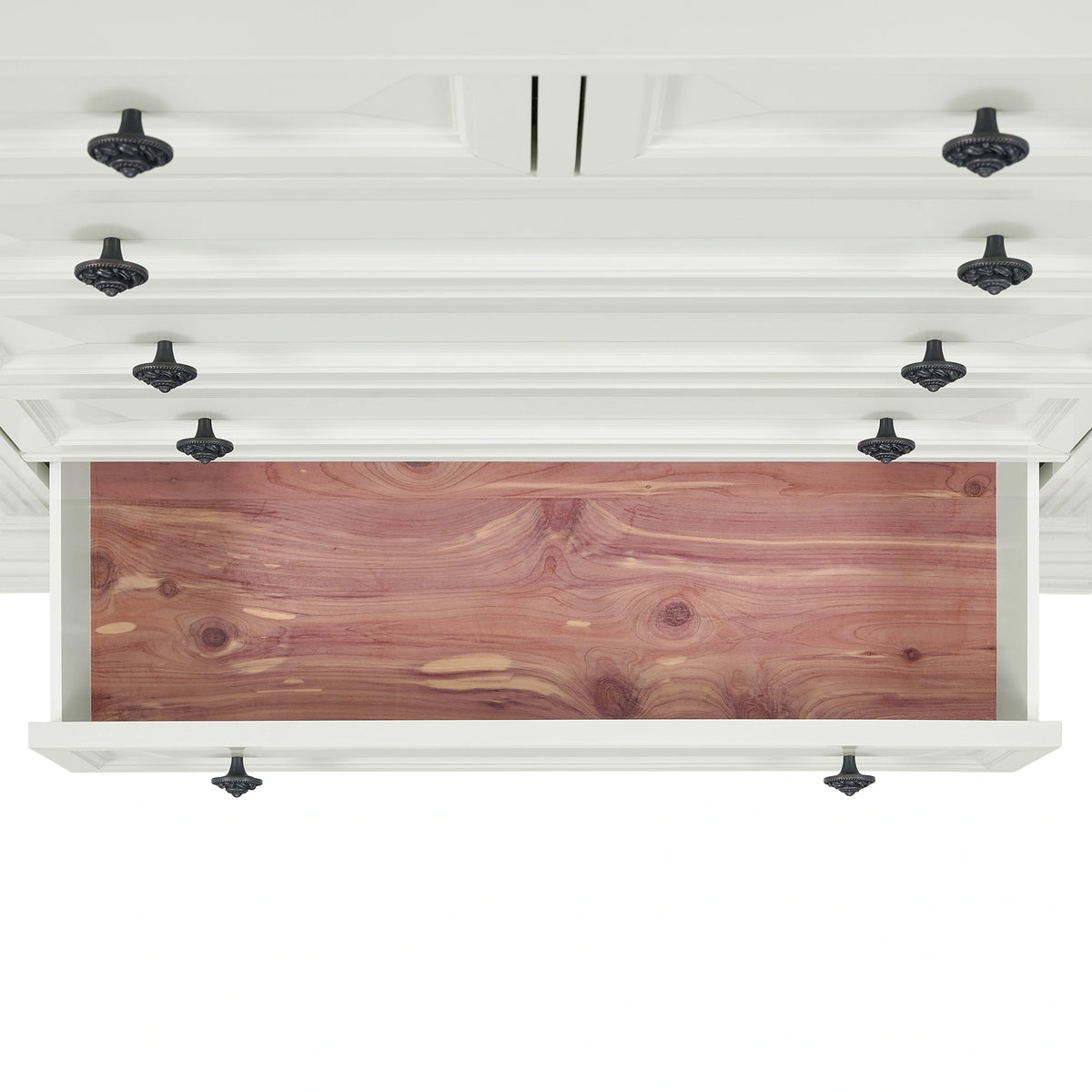 Bridgestone 7-Drawer Dresser in Antique White