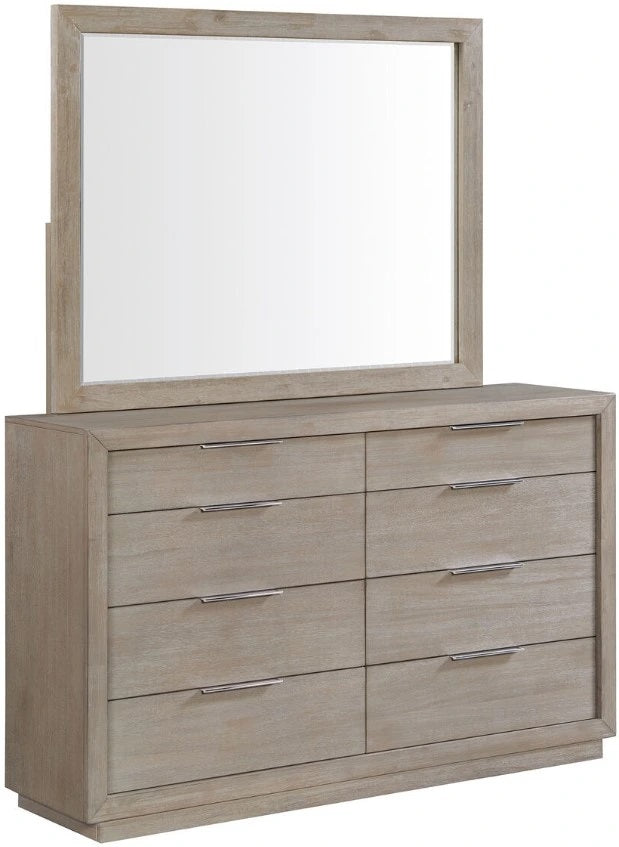 Arcadia Mirror in Grey - Jack’s Furniture and More (Laredo, TX)