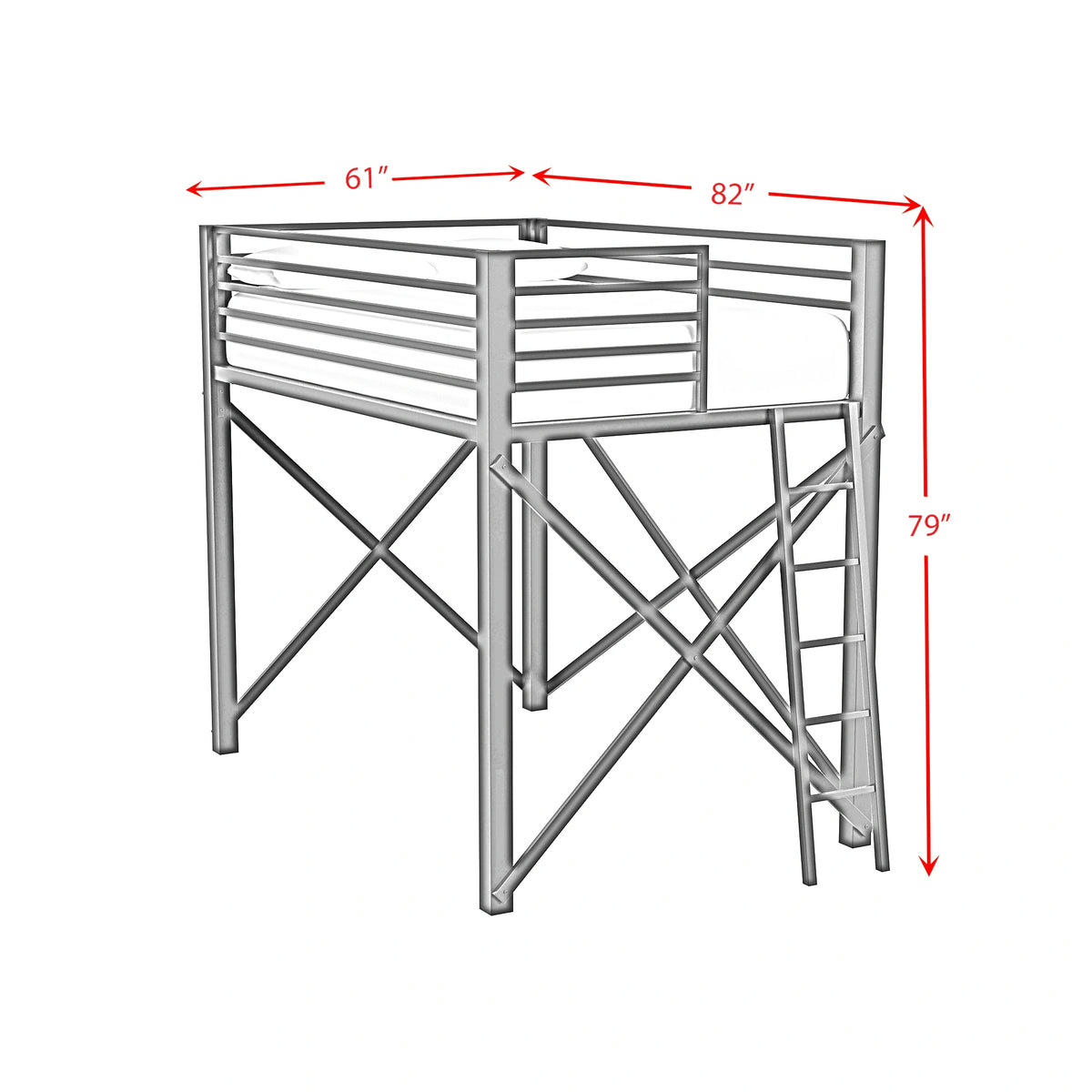 Talia Loft Bunk and Ladder