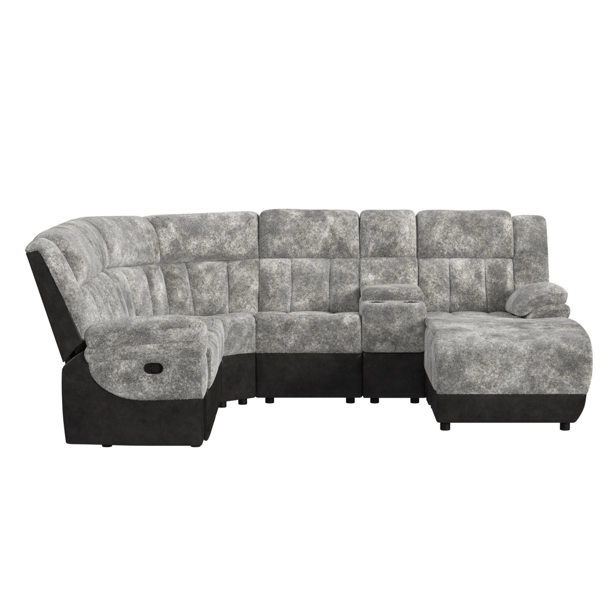Santorini Armless Chair in Dillon/Shire Grey