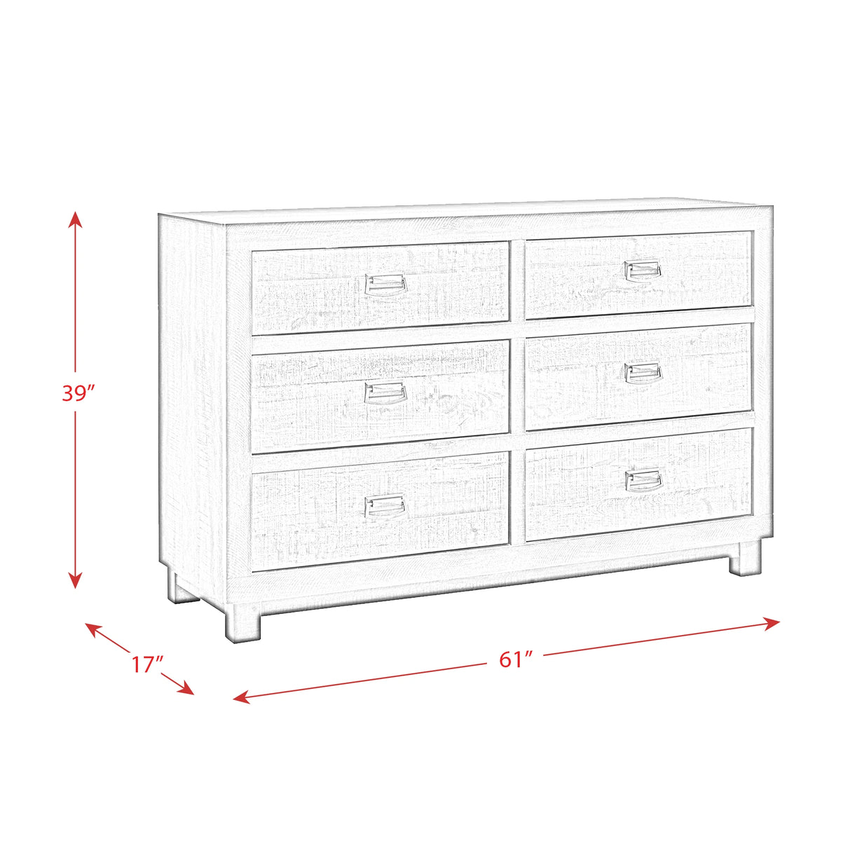 Harlington Bedroom Set with 2 Nightstands