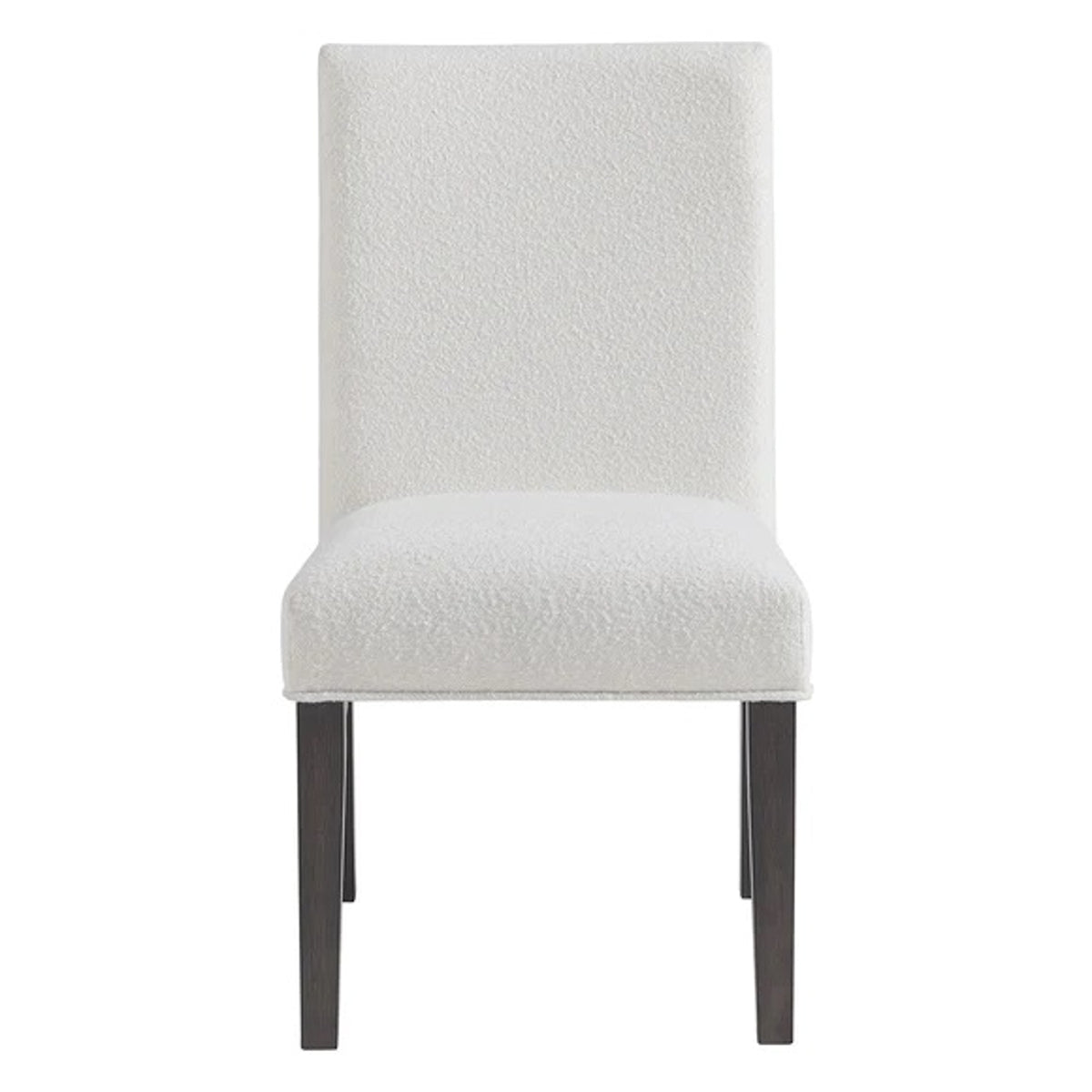 Breckenridge Dining Side Chair With Boucle Snow (Set of 2) in Black - Jack’s Furniture and More (Laredo, TX)