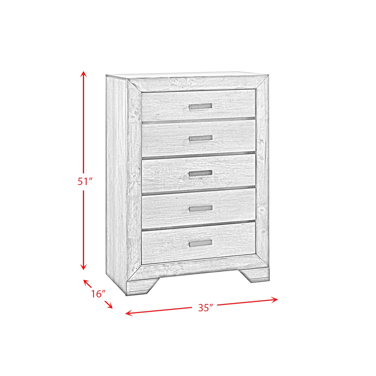 Nathan Bedroom Set with 2 Nightstands