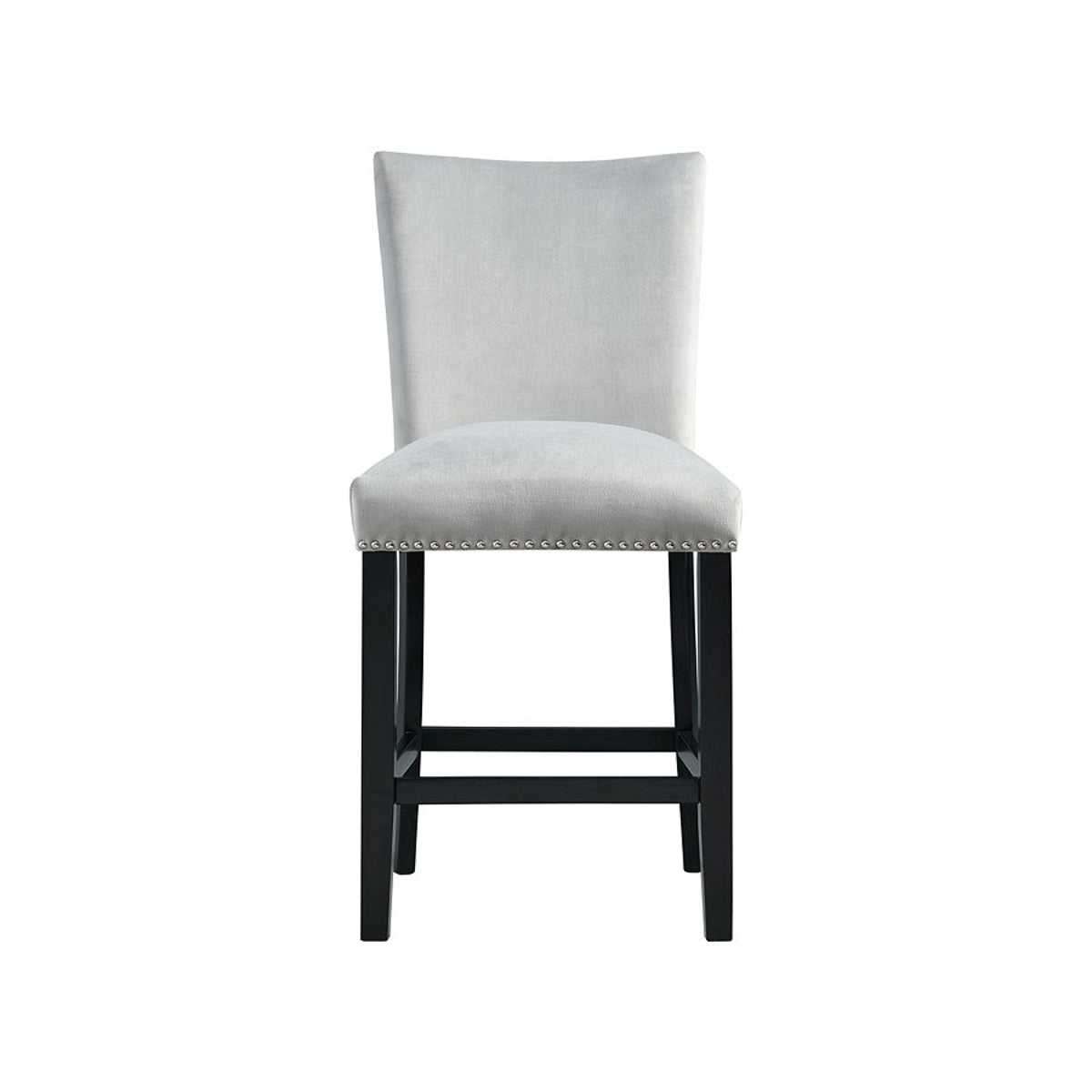 Francesca Counter Height Side Chair (Set of 2) in Grey - Jack’s Furniture and More (Laredo, TX)