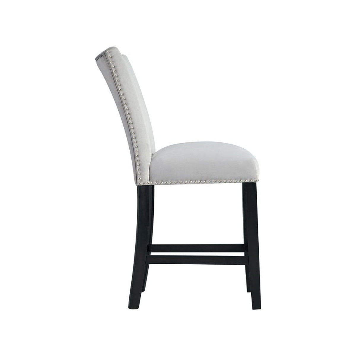 Francesca Counter Height Side Chair (Set of 2) in Grey - Jack’s Furniture and More (Laredo, TX)
