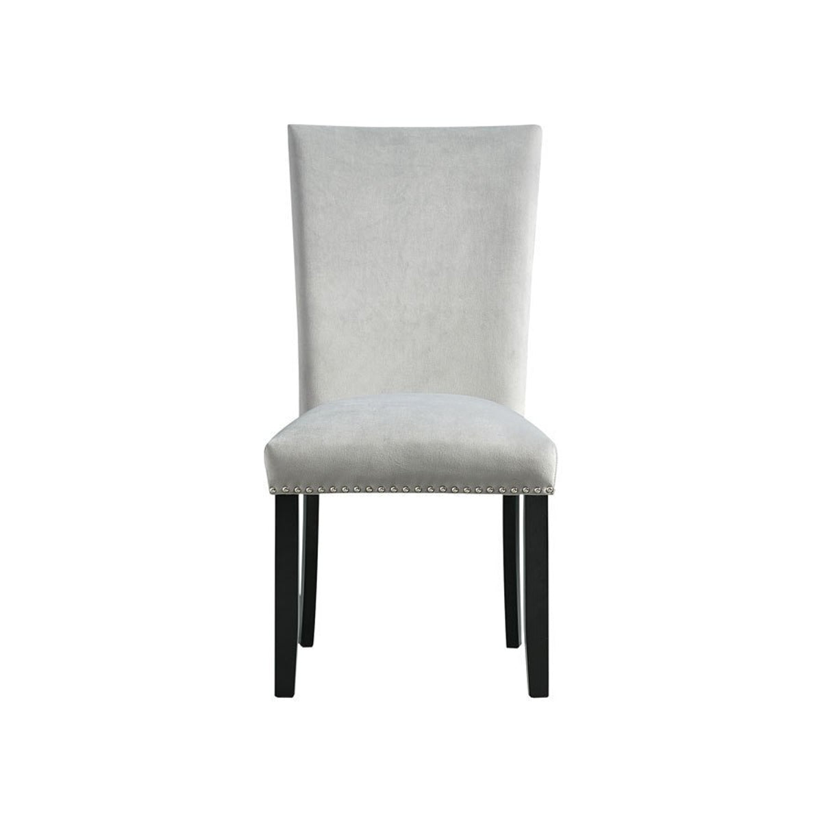 Francesca Side Chair (Set of 2) in Grey - Jack’s Furniture and More (Laredo, TX)