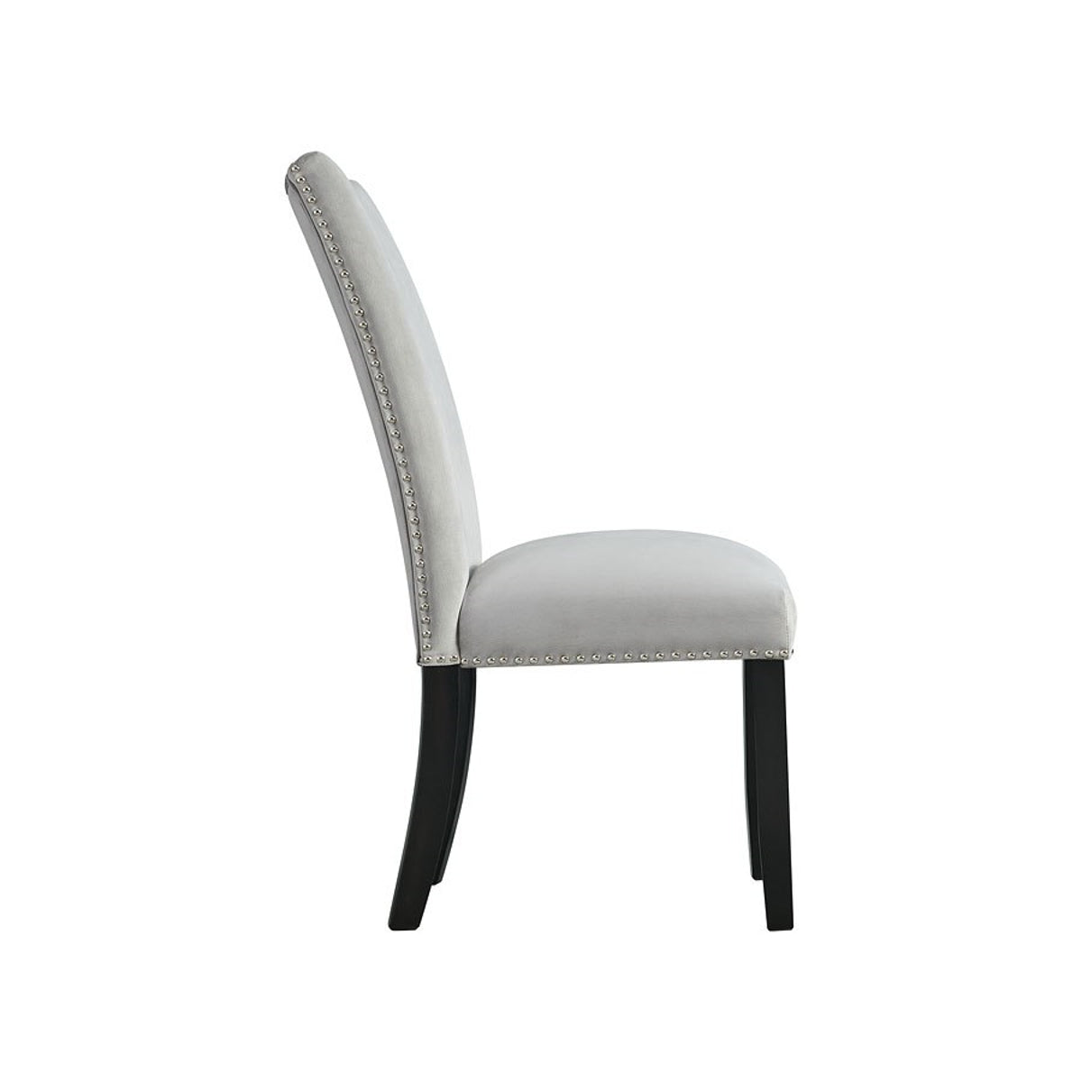 Francesca Side Chair (Set of 2) in Grey - Jack’s Furniture and More (Laredo, TX)