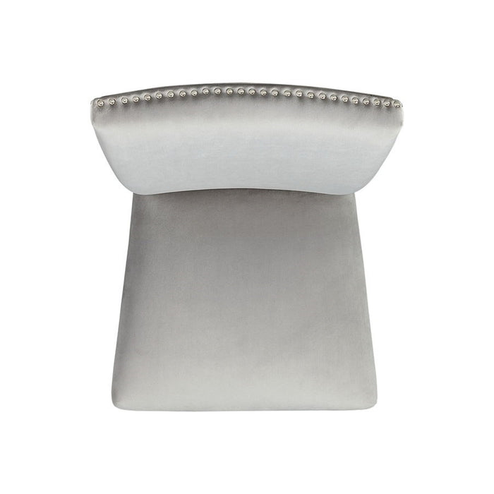 Francesca Side Chair (Set of 2) in Grey - Jack’s Furniture and More (Laredo, TX)