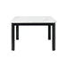 Francesca Counter Height Dining Table in White and Black - Jack’s Furniture and More (Laredo, TX)