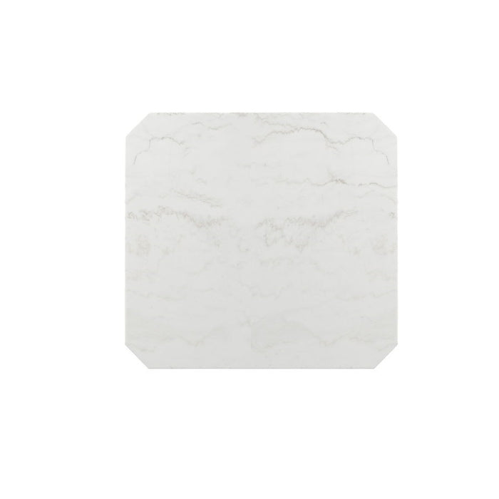 Francesca Counter Height Dining Table in White and Black - Jack’s Furniture and More (Laredo, TX)