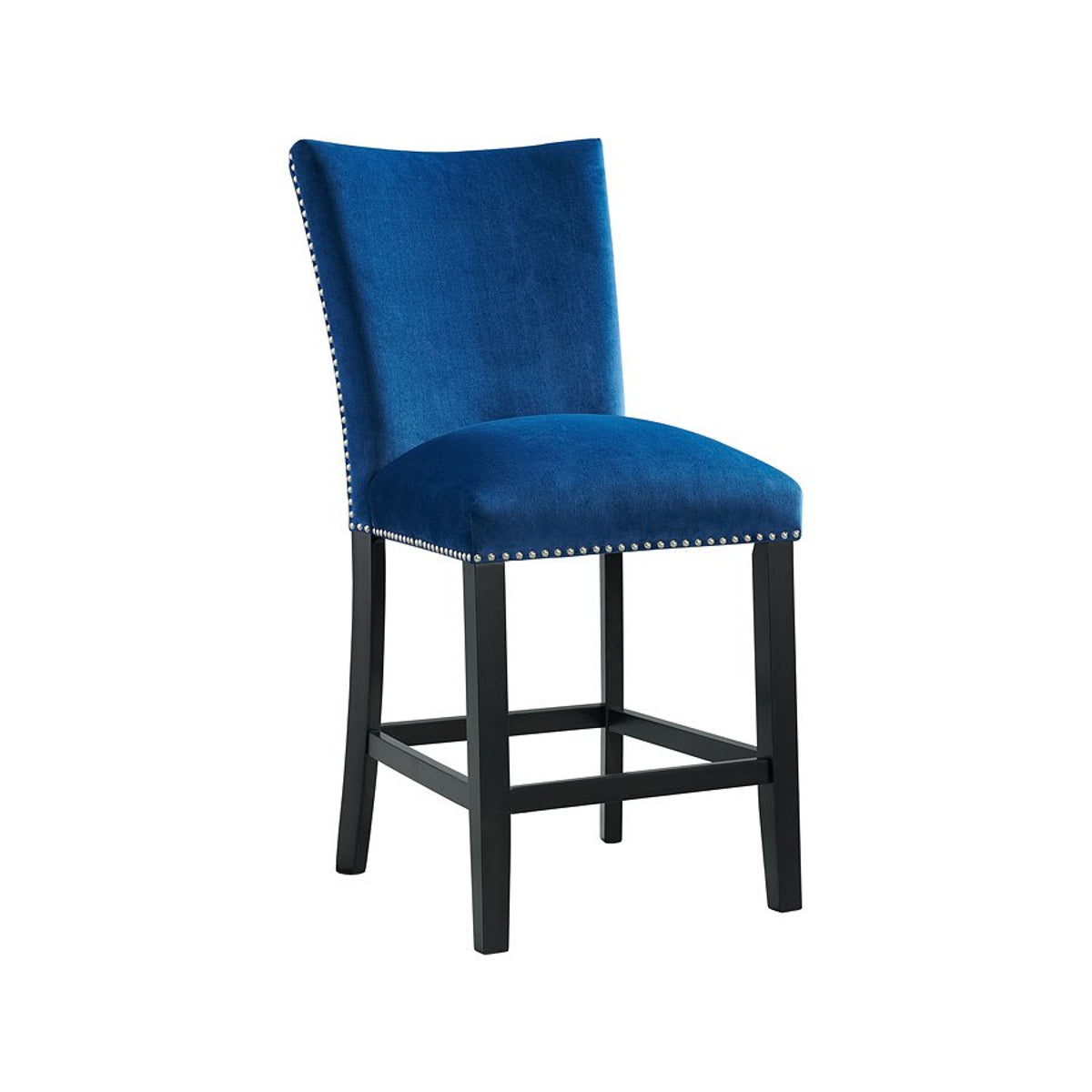 Francesca Counter Height Side Chair (Set of 2) in Blue - Jack’s Furniture and More (Laredo, TX)