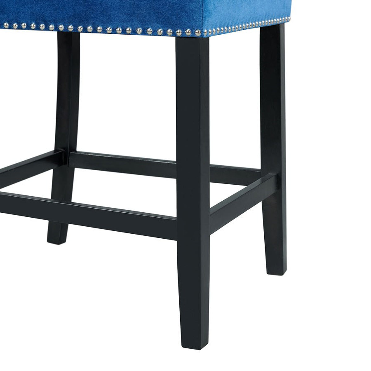 Francesca Counter Height Side Chair (Set of 2) in Blue - Jack’s Furniture and More (Laredo, TX)