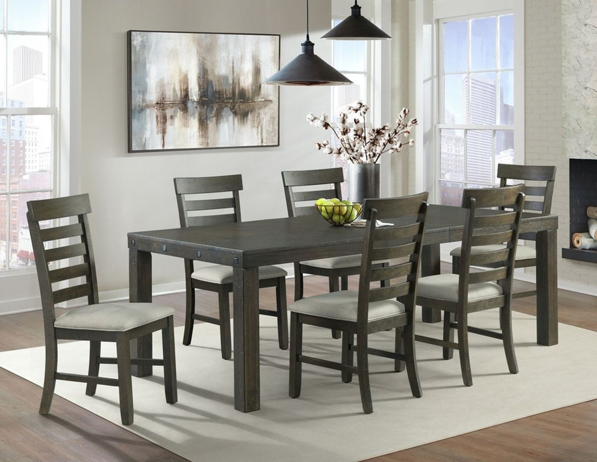 Colorado Side Chair in Charcoal - Jack’s Furniture and More (Laredo, TX)