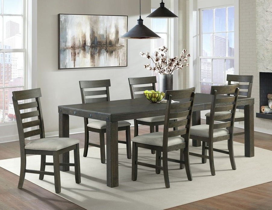 Colorado Dining Table in Charcoal - Jack’s Furniture and More (Laredo, TX)