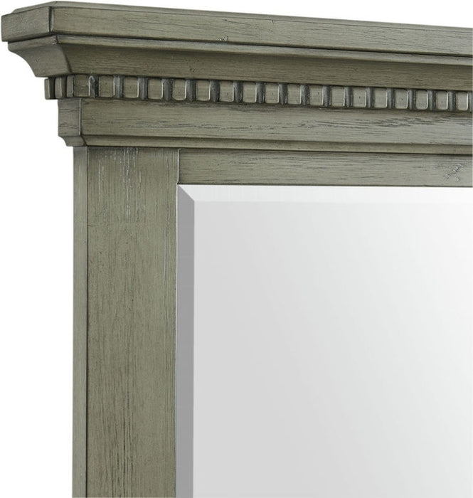 Crawford Queen Panel Bed in Gray - Jack’s Furniture and More (Laredo, TX)