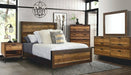 Cruz King Panel Bed in Brown - Jack’s Furniture and More (Laredo, TX)