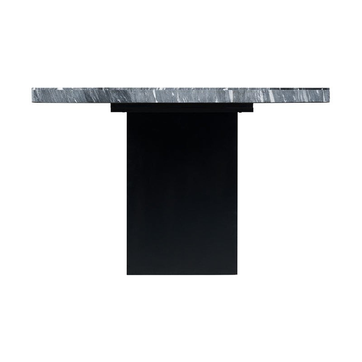 Valentino Dining Table in Grey/Black - Jack’s Furniture and More (Laredo, TX)