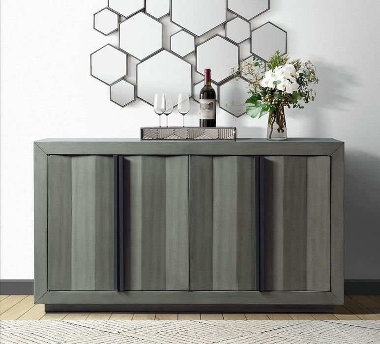 Zig Server in Grey - Jack’s Furniture and More (Laredo, TX)