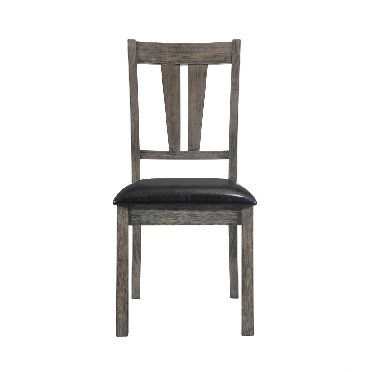 Nathan Fan Back Chair W/Pu Seat (2 Per Pack)