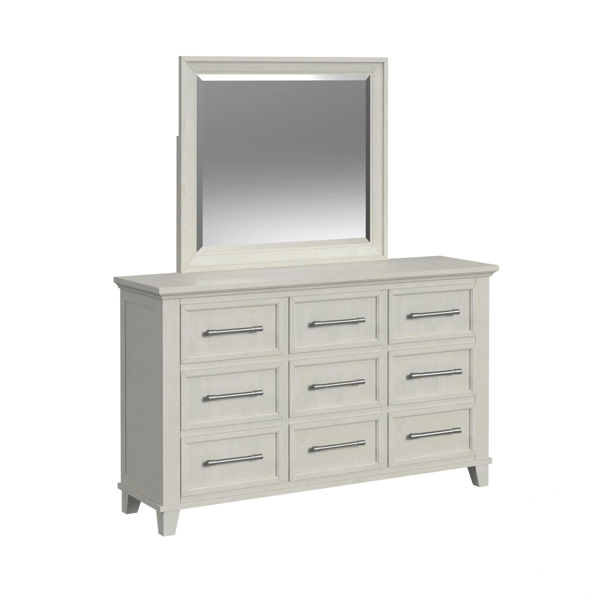Canterbury Dresser and Mirror Set