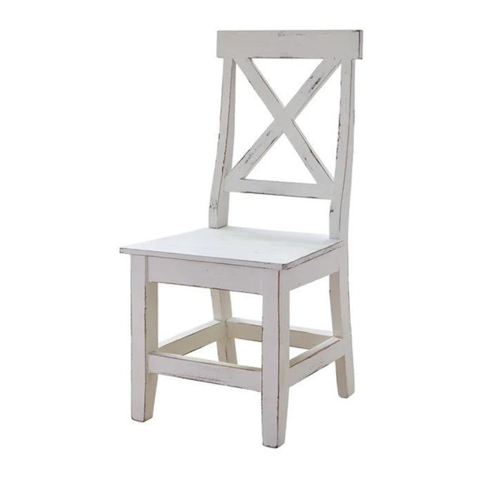 Britton Wooden Side Chair (Set of 2) in White - Jack’s Furniture and More (Laredo, TX)