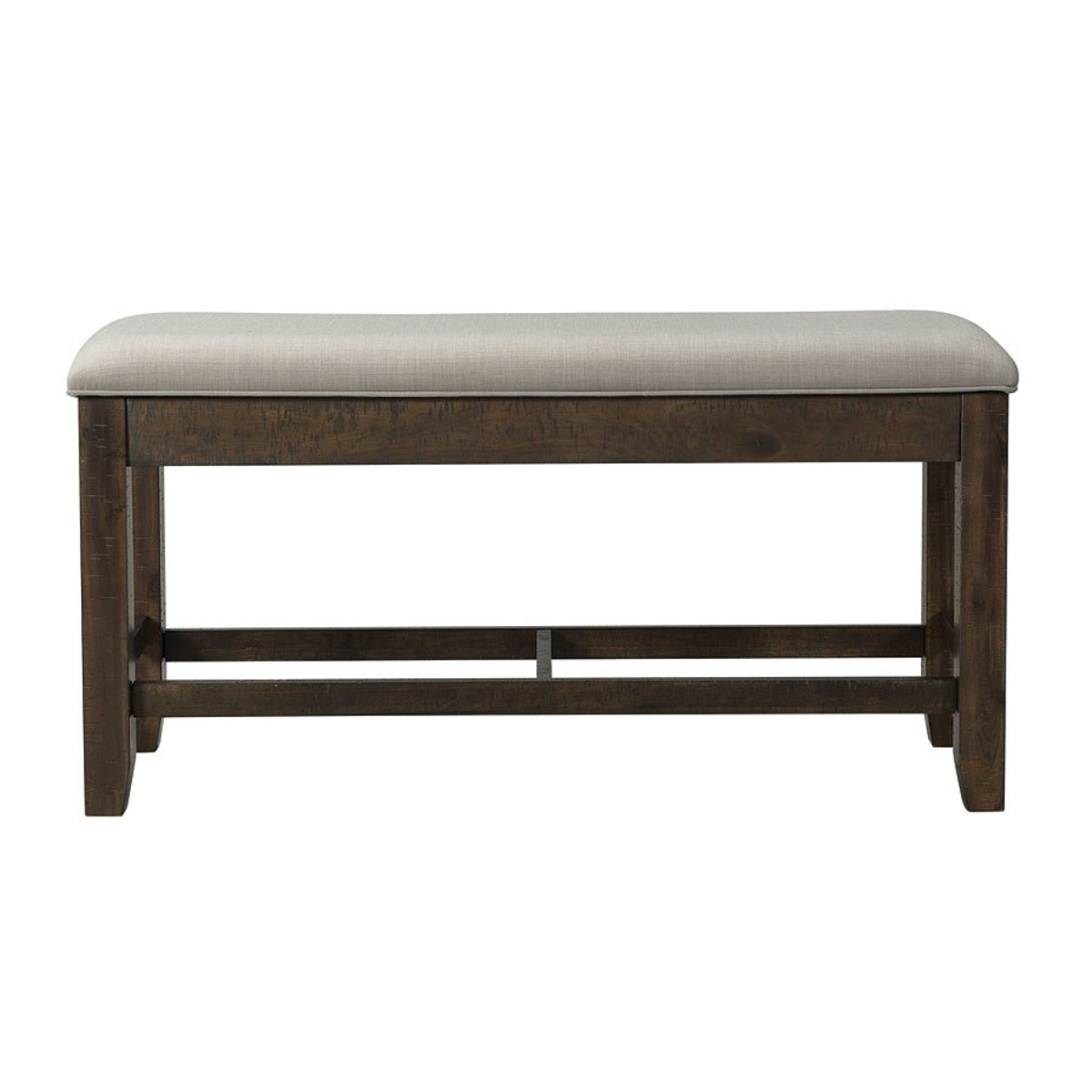 Colorado Counter Height Bench in Charcoal - Jack’s Furniture and More (Laredo, TX)