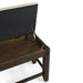 Colorado Counter Height Bench in Charcoal - Jack’s Furniture and More (Laredo, TX)