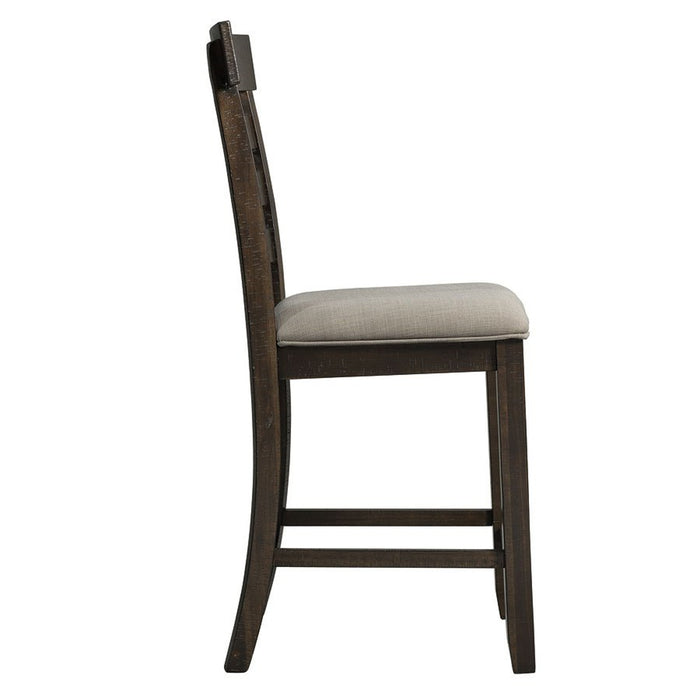 Colorado Counter Height Chair in Charcoal - Jack’s Furniture and More (Laredo, TX)