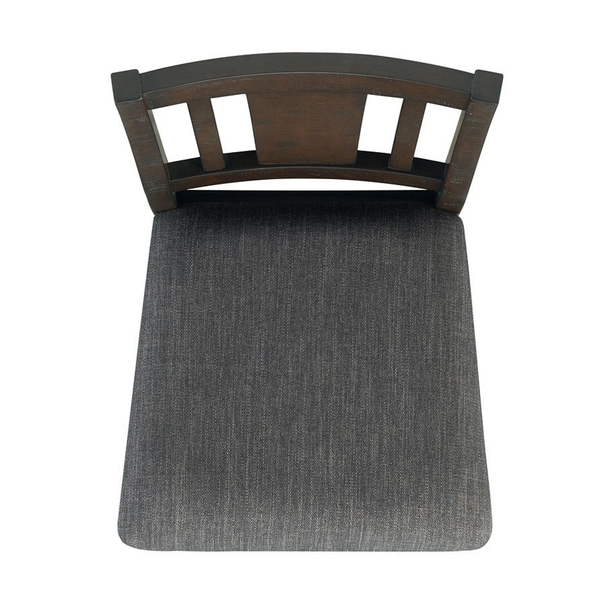 Cash Counter Height Chair (Set of 2) in Rustic Distressed Espresso - Jack’s Furniture and More (Laredo, TX)