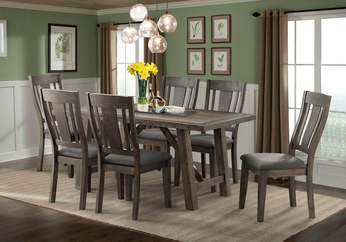 Cash Side Chair (Set of 2) in Rustic Distressed Espresso - Jack’s Furniture and More (Laredo, TX)