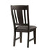 Cash Side Chair (Set of 2) in Rustic Distressed Espresso - Jack’s Furniture and More (Laredo, TX)