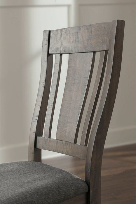 Cash Side Chair (Set of 2) in Rustic Distressed Espresso - Jack’s Furniture and More (Laredo, TX)