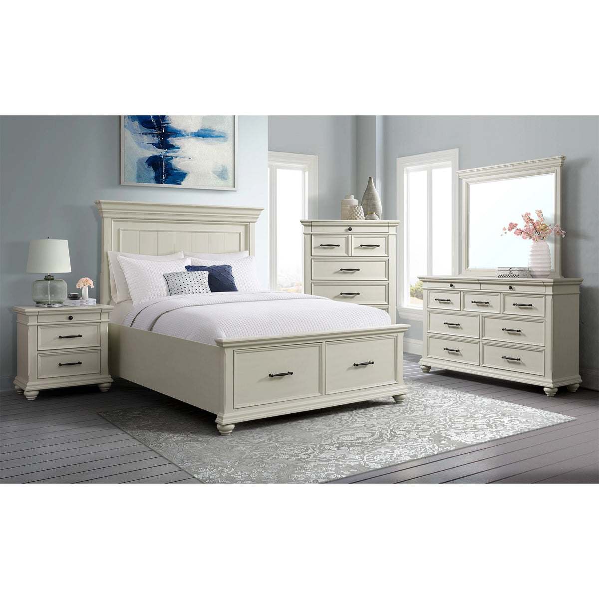 Slater Dresser and Mirror Set