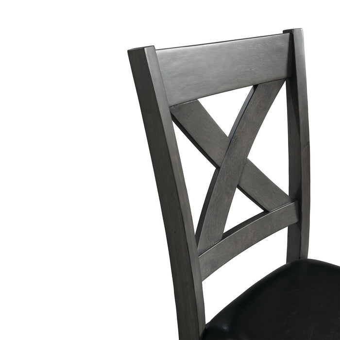Alex Dining Side Chair Grey (2 PER PACK) - Jack’s Furniture and More (Laredo, TX)