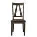 Finn Side Chair (Set of 2) in Walnut - Jack’s Furniture and More (Laredo, TX)