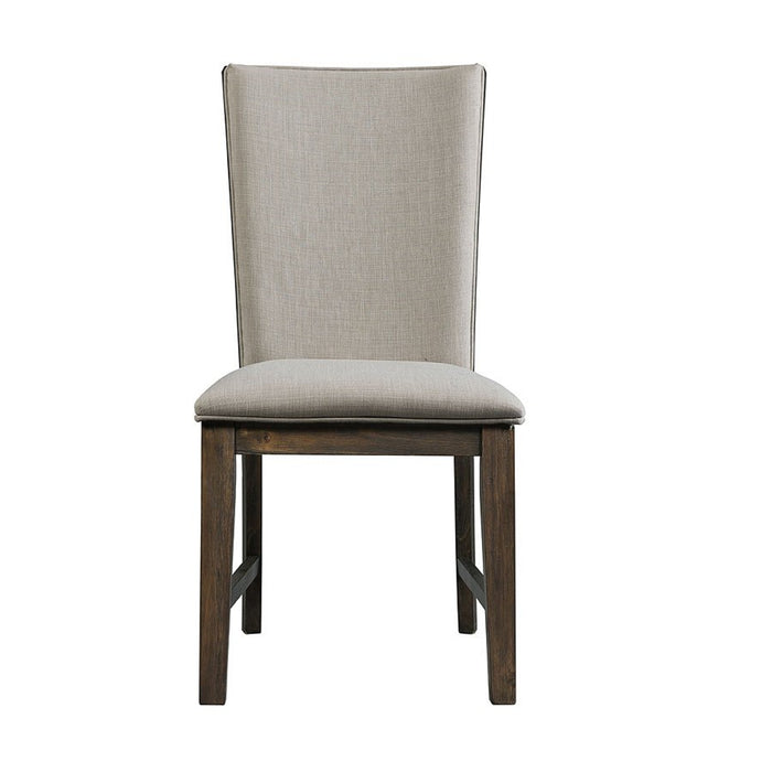 Grady Upholstered Side Chair (Set of 2) in Brown - Jack’s Furniture and More (Laredo, TX)