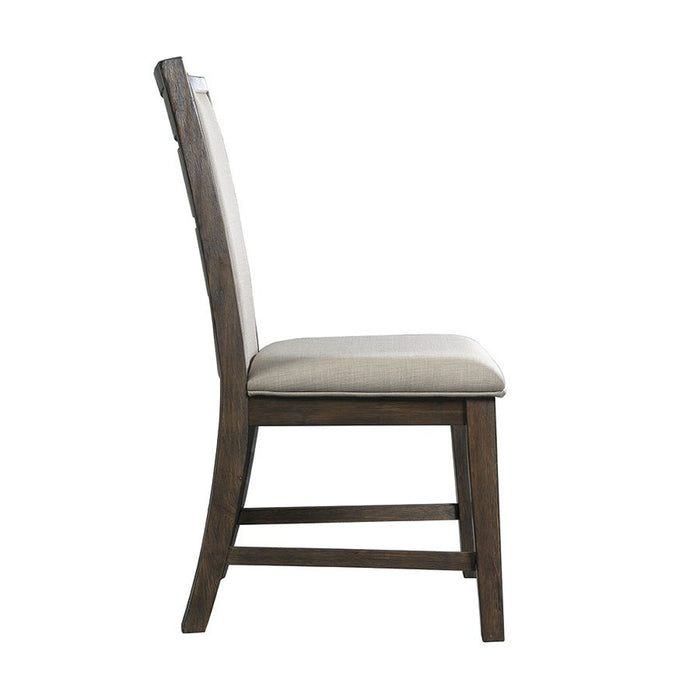 Grady Side Chair (Set of 2) in Brown - Jack’s Furniture and More (Laredo, TX)