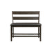 Mango Counter Height Bench in Dark Brown - Jack’s Furniture and More (Laredo, TX)