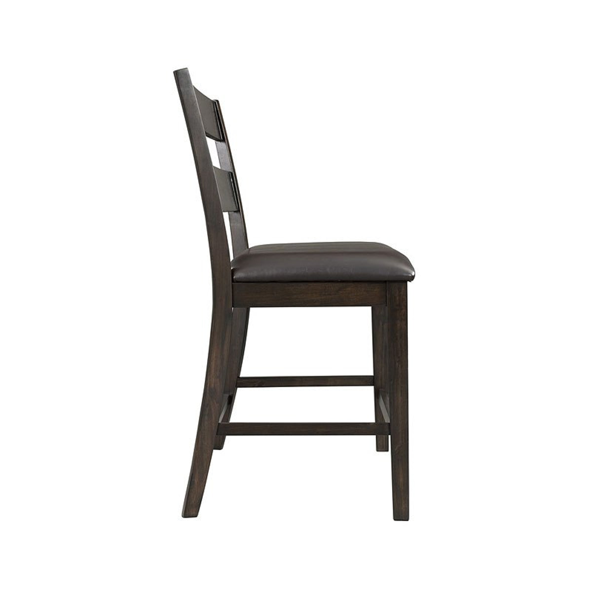 Mango Counter Height Bench in Dark Brown - Jack’s Furniture and More (Laredo, TX)