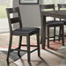 Mango Counter Height Side Chair (Set of 2) in Dark Brown - Jack’s Furniture and More (Laredo, TX)
