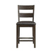 Mango Counter Height Side Chair (Set of 2) in Dark Brown - Jack’s Furniture and More (Laredo, TX)