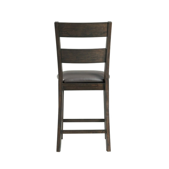Mango Counter Height Side Chair (Set of 2) in Dark Brown - Jack’s Furniture and More (Laredo, TX)